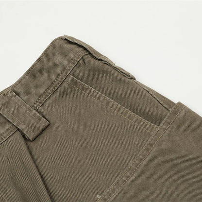 american style cargo jeans mens black loose straight denim pants casual baggy jeans trousers multi-pocket cargos