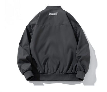 autumn mens zipper bomber jackets aesthetic vintage casual baseball uniform design hip hop street fashion techwear jacket man unique default style 1535