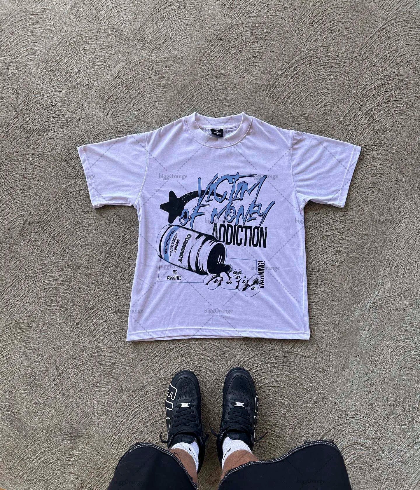 Y2K New High Street Clothing Gothic Print Oversized T-Shirt Women's 2023 Loose and Versatile Casual Short-Sleeved T-Shirt Women Street King Limited
