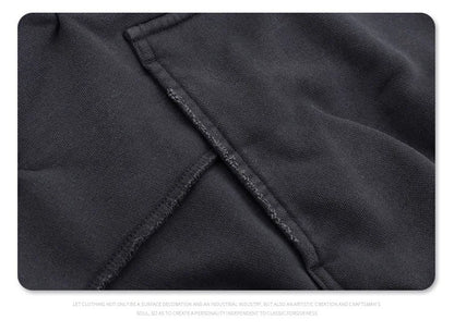 Stitching deconstructed gradient dyed heavy hoodie Street King Limited