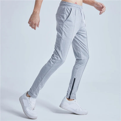 rainbowtouches new thin casual pants men fashion slim fit solid color brand trousers sweatpants elastic men workout pant unique joggers style 5070