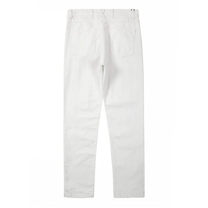 harajuku ankle zipper solid color straight casual mens cargo pants retro high street pockets hip hop baggy oversized trousers unique cargo style 290