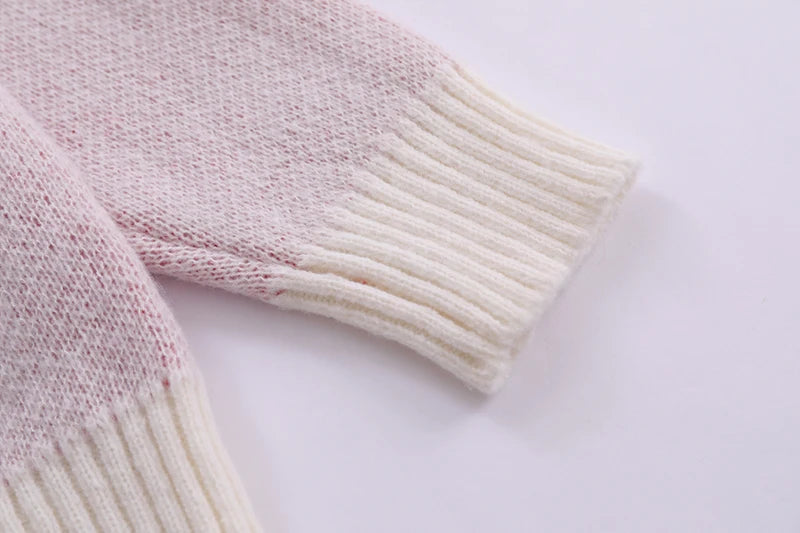Men Knitted Sweater Jumper Casual Polo Neck Letter Casual Long Sleeve Streetwear Hip Hop Autumn Winter Pullover Knitwear Sweater Street King Limited