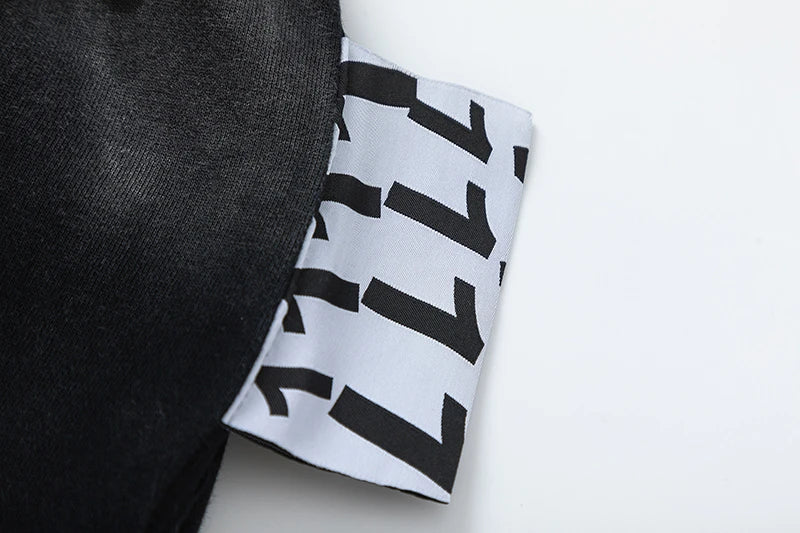 RRR123 2024 New Sports Shorts Heavyweight Washed Graffiti Print Vintage Drawstring Capris Casual High Street Loose Curled Y2K Street King Limited