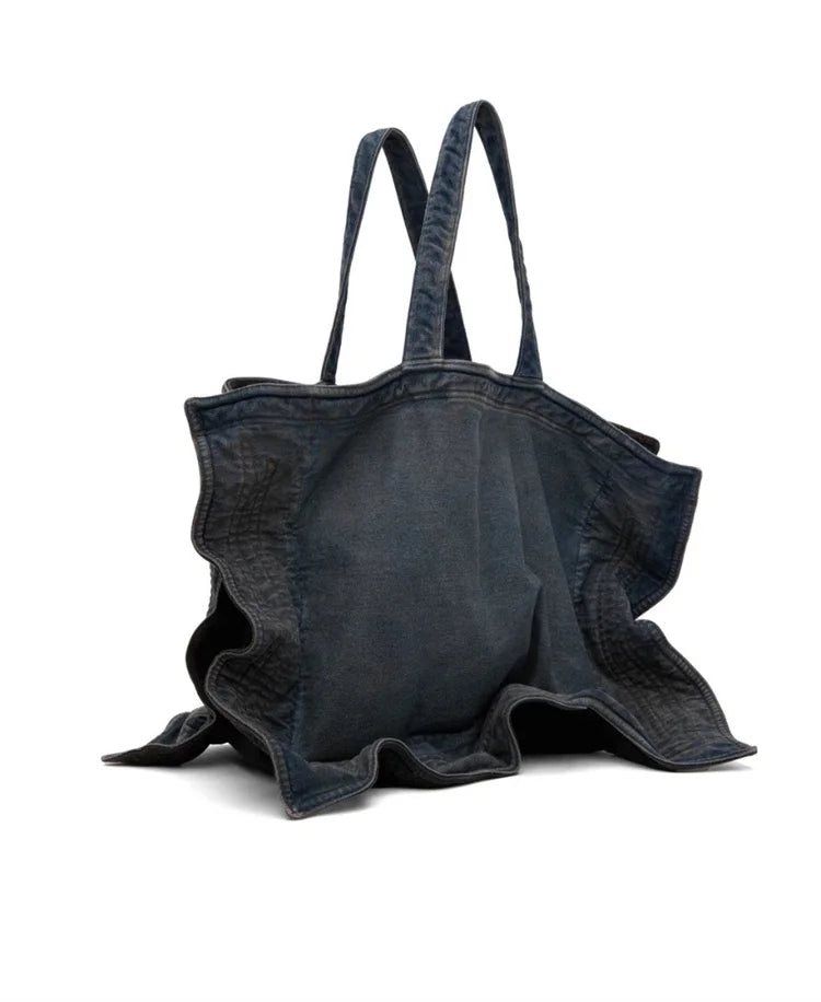 New 2024 Capacity Embroidered Project Messenger Strap Bag Men Women High Quality denimFunctional Shoulder Bags #787 Street King Limited