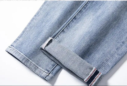 high 2023 new classical pirate metal skull bone luxurious embroidered jeans cotton denim pants comfort casual jeans 28 38 204 unique jeans style 61