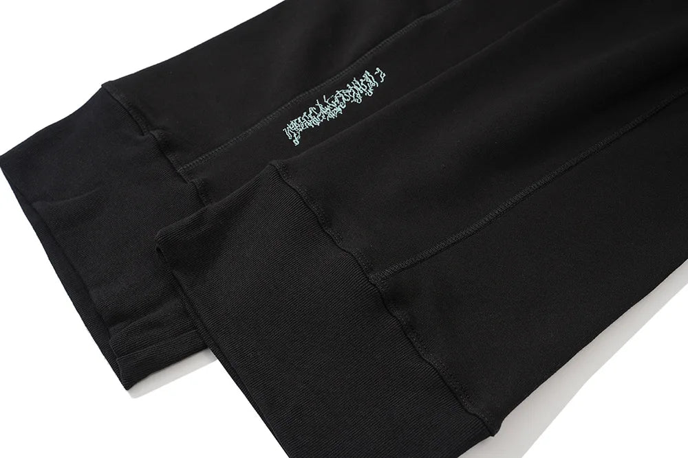 high new luxury men 2022 classic kiko multi pockets comfortable cotton parkour sweat casual pants sweatpants overalls r052 unique joggers style 833