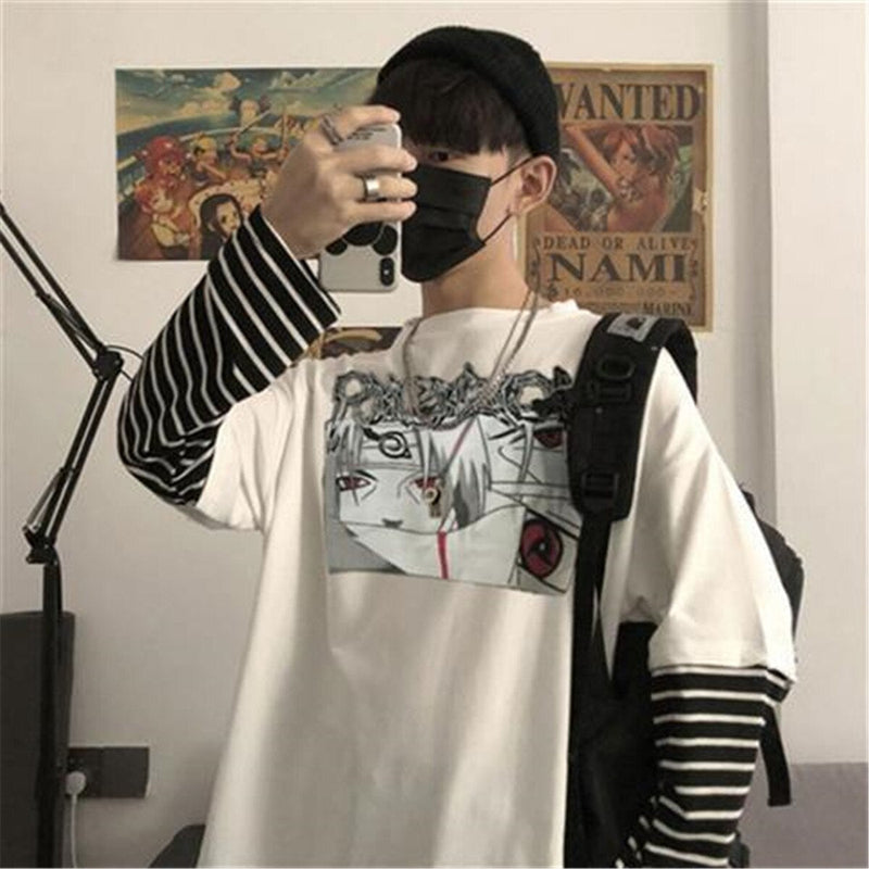 "Rage" Unisex Men Women Streetwear Graphic Long Sleeve Shirt Daulet Apparel