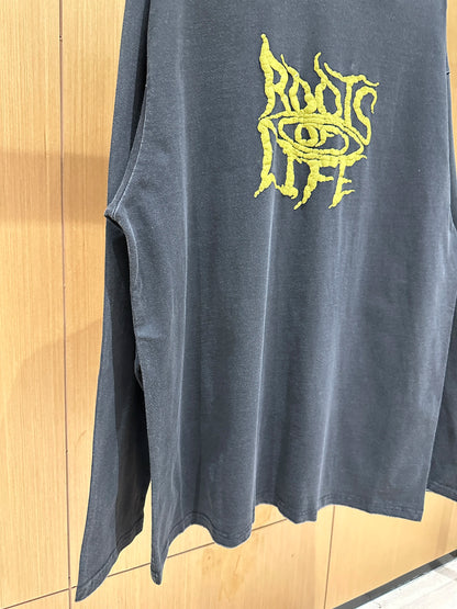 2024 New Arrival We11D- Brand Fashion Autumn High-Street Letter Foaming Cotton Casual Loose Distressed Sweater Pullover Street King Limited