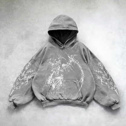 Harajuku hoodie y2k tops oversized sweatshirt shining angel hoodies women goth new couples goth streetwear gothic clothes Street King Limited
