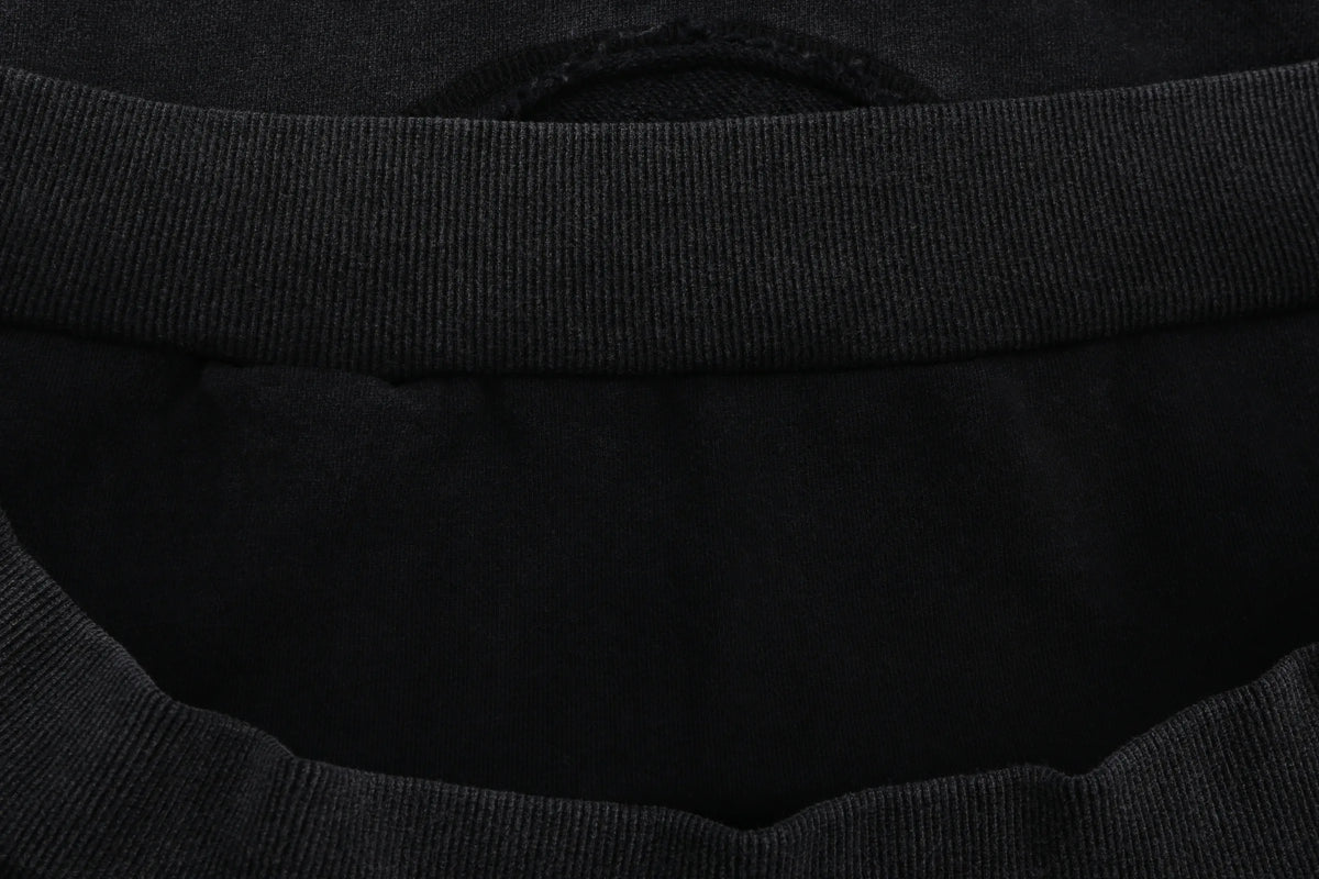 Reverse design process solid color hoodie Street King Limited