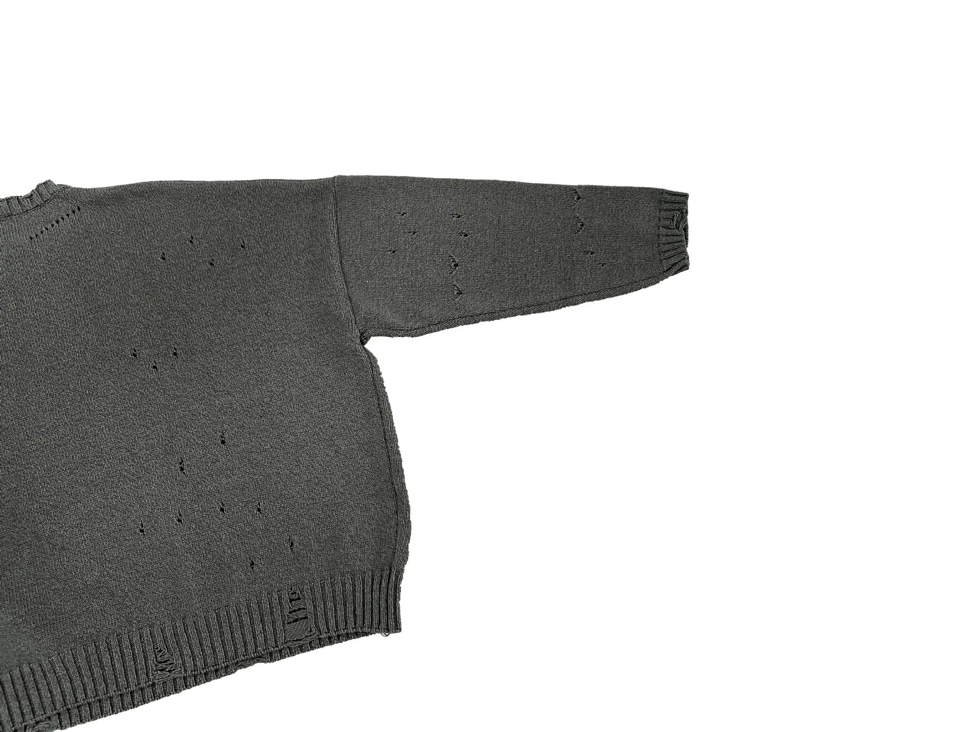 New 2023 Men Luxury Under my car Holes gentleman Classic Cotton Knit Casual Sweaters pullover Asian Size High Drake #49 Street King Limited