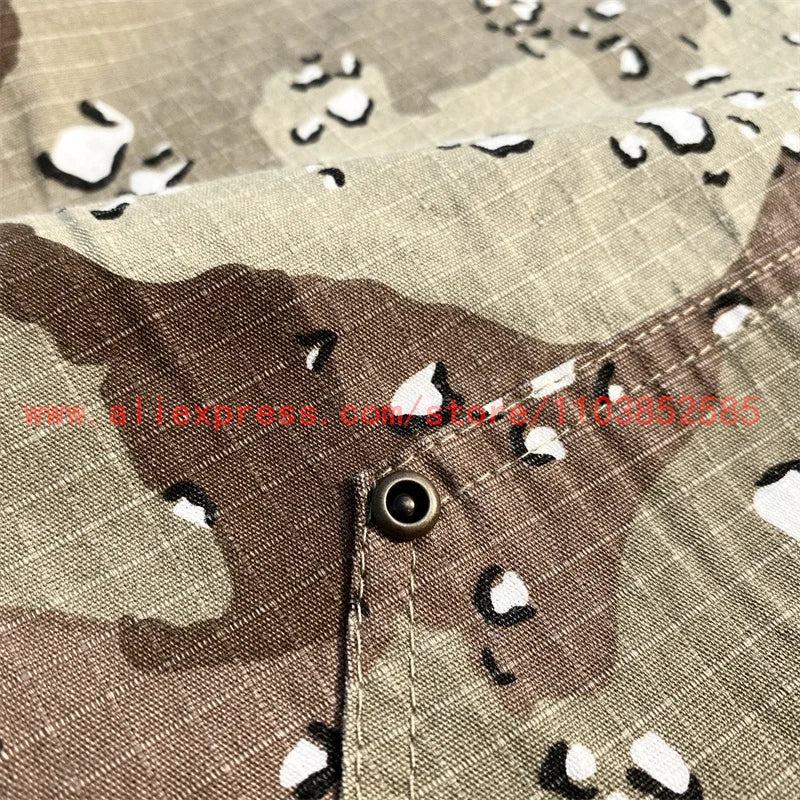 2024 new american vintage direct casual functional work pants heavy duty washed outdated logging pants desert camo high street unique default style 2782
