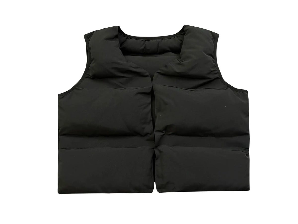 New 2023 Luxury Men Classic Kanye West Coast Reversible Coats & Jackets / Down Coats Vest Cotton Thicken Warm Winter #440 Street King Limited