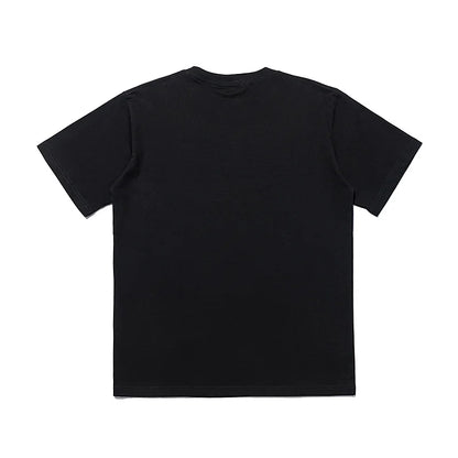 C.E T-shirts Men Woman Good Quality Cotton Casual Loose Vintage Abstract Face Printing Summer O-Neck CAVEMPT Top Tee Street King Limited