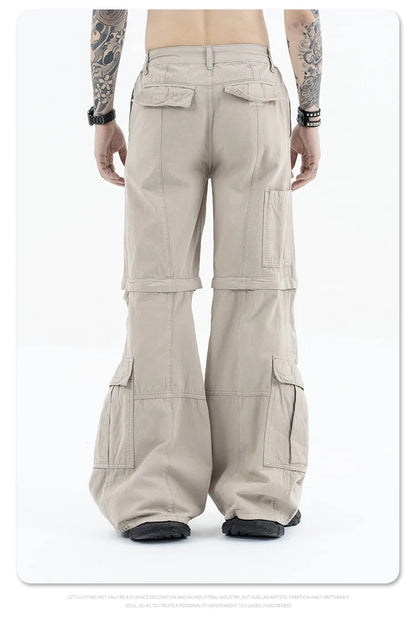 2024 autumn and winter new cargo pants unique cargo style 4737