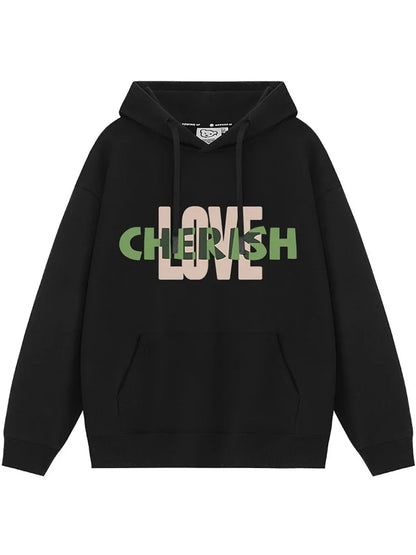 Sadcore Washed Cold Hoodie Oversized Daily Look