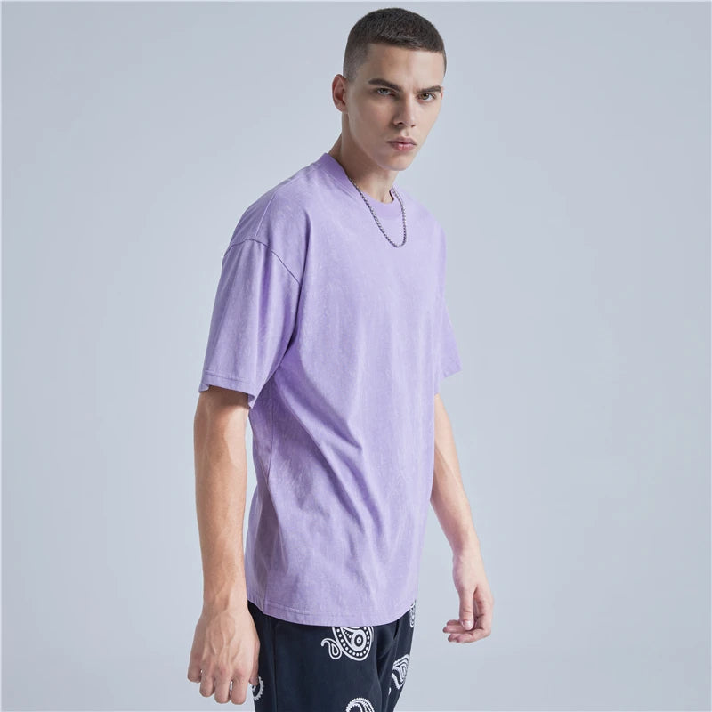 Rainbowtouches 2022 New T-Shirt Mens Tie Dye T-Shirts Cotton High Street Fashion Women Cyber Celebrity Couple T-Shirt Unisex Top Street King Limited