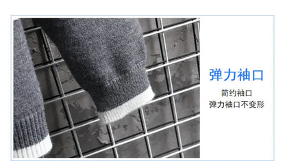 Brand Clothing Men Winter High Quality Knitted Sweaters/Male Slim Fit Solid Color Round Neck Pullover Man Casual Sweaters 3XL Street King Limited