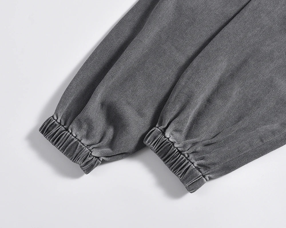 high street solid stand washed autumn jacket for men and women windbreaker baggy casual outwear coat oversized loose clothes unique default style 409
