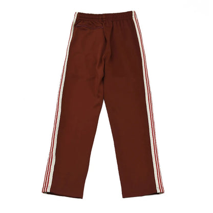 good quality brown motion casual pants men woman lovers trend side edge weaving embroidery drawstring loose trousers unique default style 4818