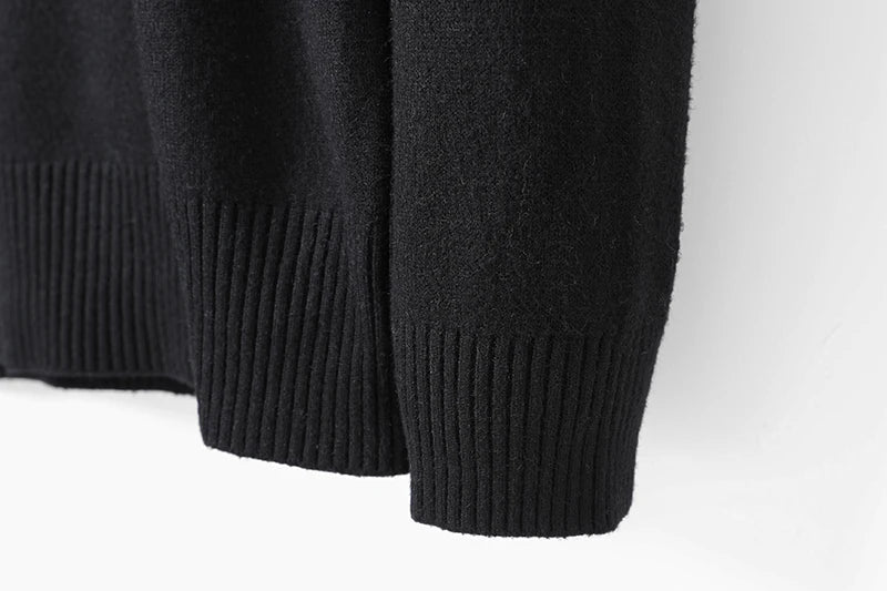 New 2022 Men Luxury Gentleman 3 Colors Embroidered Apple Knit Casual Sweaters Pullovers Asian Plug Size High Quality Drake #T9 Street King Limited