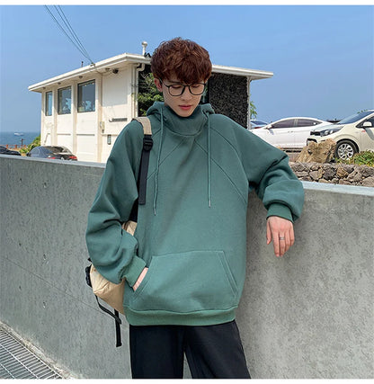 Sadcore Washed Oversized Hoodie Street Style Staple