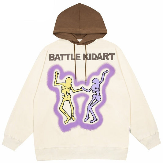 "Dance Floor" Unisex Men Women Streetwear Graphic Hoodie Daulet Apparel