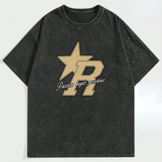 Summer American street personality letter printed T shirt Fashion men and women street y2k loose retro hip hop half sleeved top Street King Limited