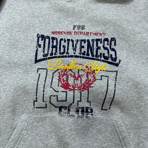 Printed fleece hoodie Street King Limited