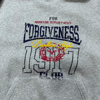 Printed fleece hoodie Street King Limited