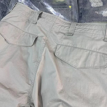 multi pocket workwear pants unique default style 1208