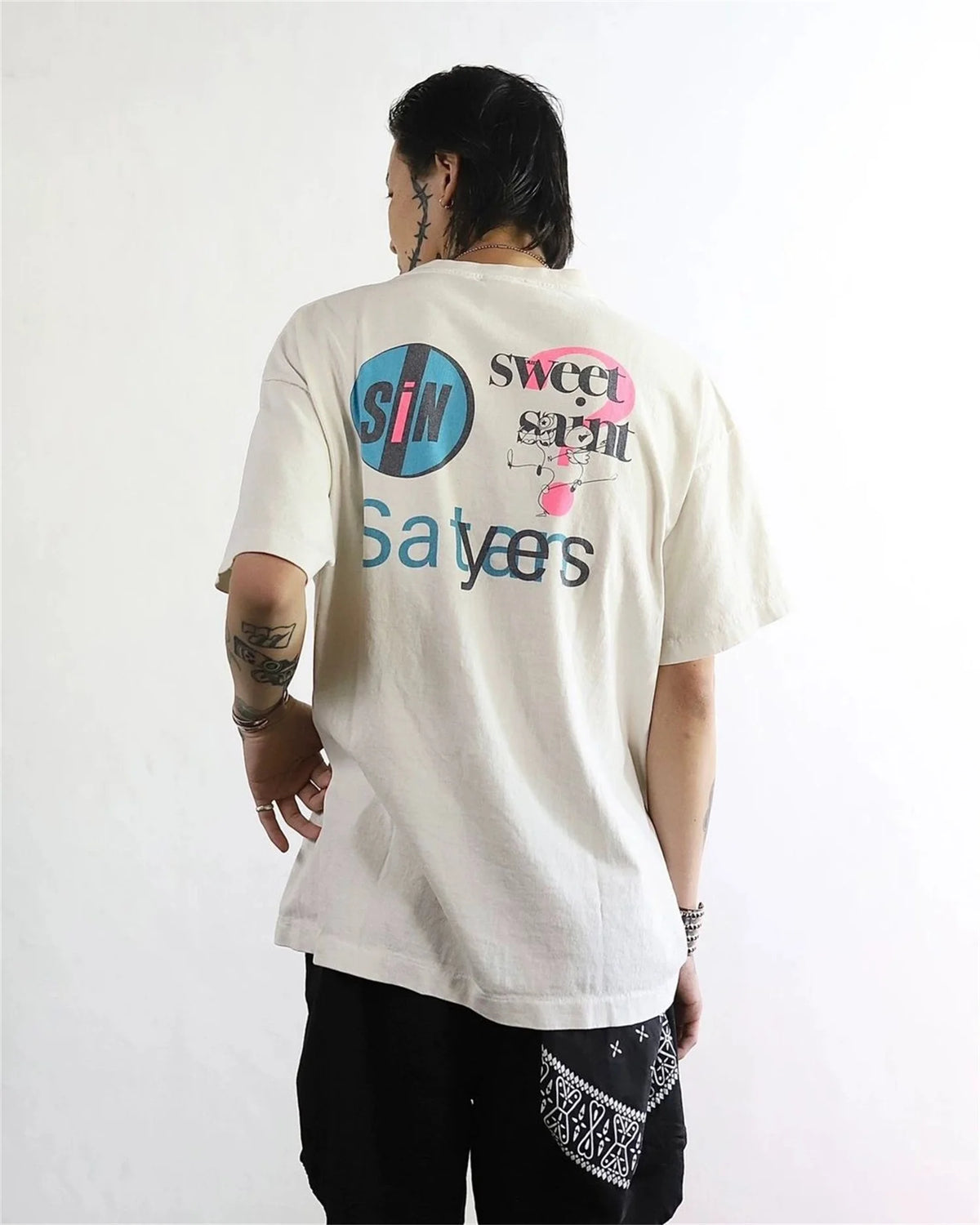 Retro Summer Vintage Letter Print High-Street Streetwear Casual Loose T-Shirt Tops Street King Limited