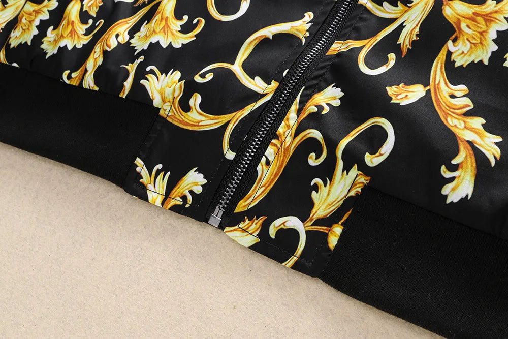 new 2023 luxurious gentleman men 3d flowers heavy baseball coats jackets abstract digital coat warm 431 unique default style 1451