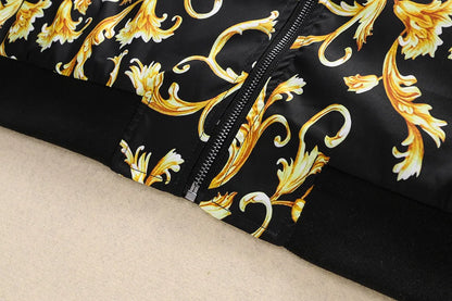 new 2023 luxurious gentleman men 3d flowers heavy baseball coats jackets abstract digital coat warm 431 unique default style 1451