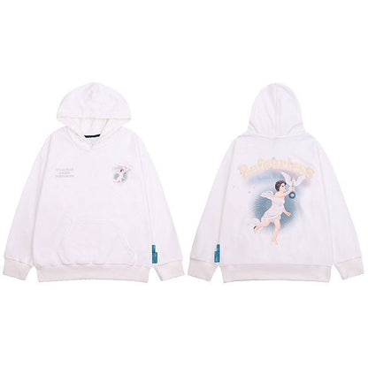"Be Fearless" Unisex Men Women Streetwear Graphic Sweatshirt Daulet Apparel