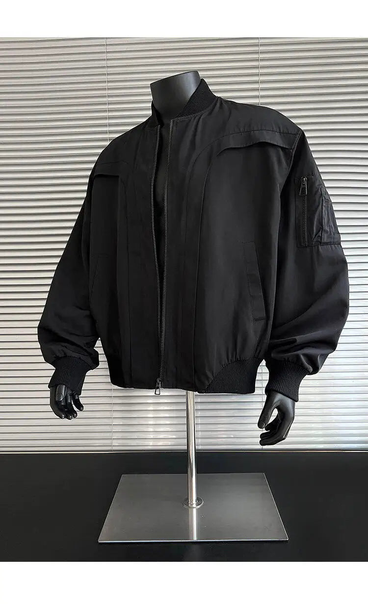 spring autumn cleanfit bomber jacket men streetwear fashion loose casual hip hop short cargo motorcycle jacket women coat unique cargo style 483