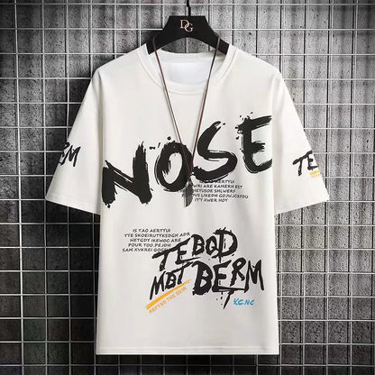 2022 Summer Men's T Shirts Harajuku Fashion Japan Print Short Sleeve Tops Tee Men Casual Men Clothing Streetwear Trend T Shirts Street King Limited