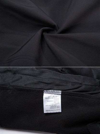 solid waterproof fleece lined jacket mens jacket softshell outwear coat windbreaker outdoor warm clothes with pockets unique default style 4513