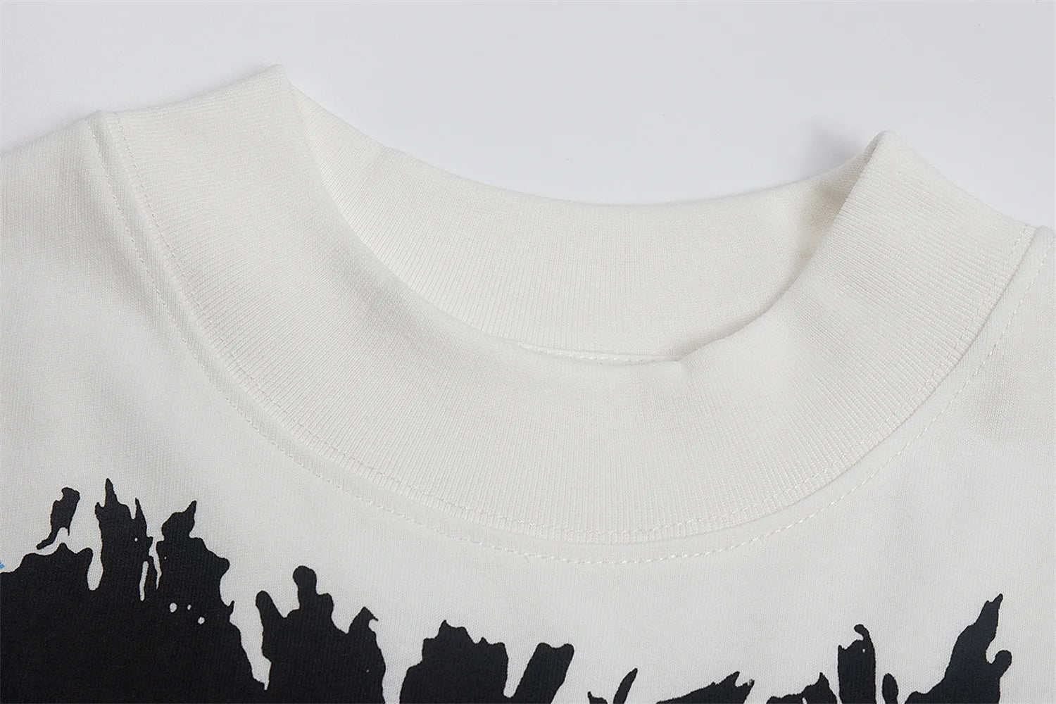 Summer Kanye West Chicago Limited Peripheral High-Street Retro Tops T-Shirt Street King Limited
