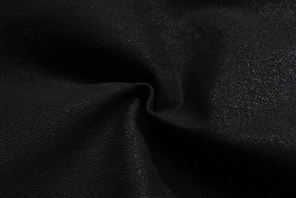 Streetwear Black Wax Leather Strecth Jeans for Men Ropa Hombre Baggy Y2k Flare Pants Oversized Straight Denim Trousers Street King Limited