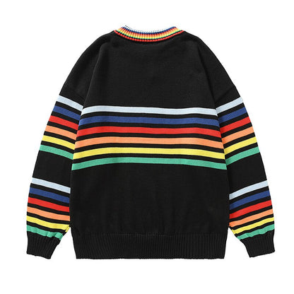 "Bite Back" Unisex Men Women Streetwear Graphic Sweater Daulet Apparel