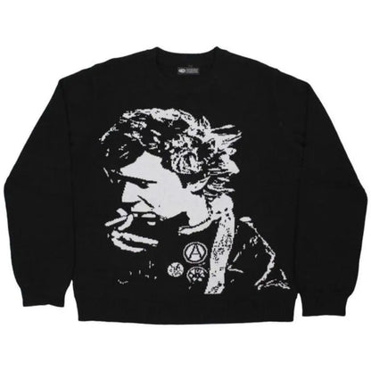y2k women clothes sweater zipper Sweatshirt long sleeve top Streewear hip hop punk retro clothes Harajuku Trendy oversize clothe Street King Limited
