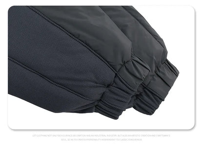 Brand New 2023 Mens Ninja Functional Dual Zipper Parkas Windproof Hooded Jacket Puffers Pockets Outdoor Work Coats Thicken #633 Street King Limited