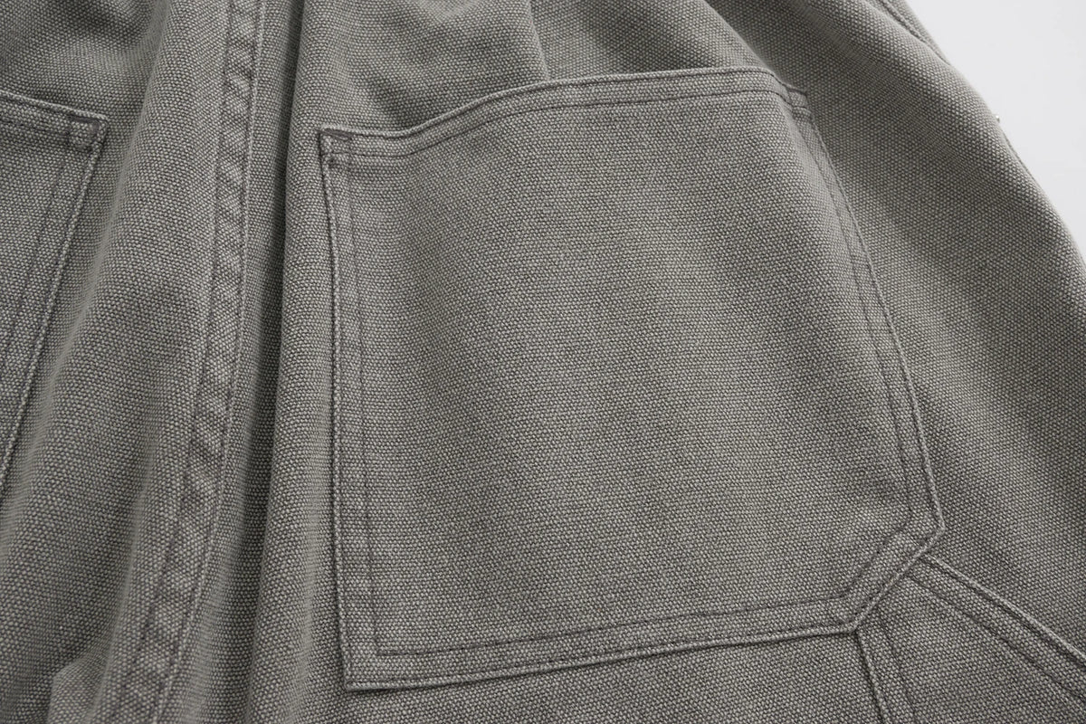 solid color straight casual ropa hombre mens jeans streetwear pocket baggy cargo pants loose casual denim trousers oversized unique cargo style 2923