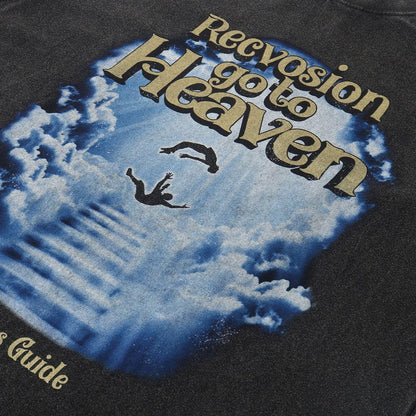 "Heaven" Unisex Men Women Streetwear Graphic Sweatshirt Daulet Apparel