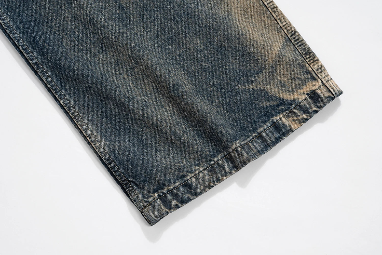 mens high street loose denim jeans casual straight retro washed jeans hip hop streetwear casual wide legs joggers baggy jeans unique joggers style 1867