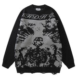 "Ripped Apart" Unisex Men Women Streetwear Graphic Sweater Daulet Apparel