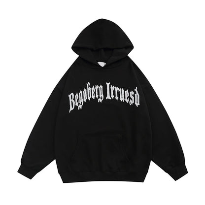 Rainbowtouches Hooded Men's Sweatshirts Fashion Design Printed Cotton Tidal Current Comfortable Occident Stylish Clothing Unisex Street King Limited