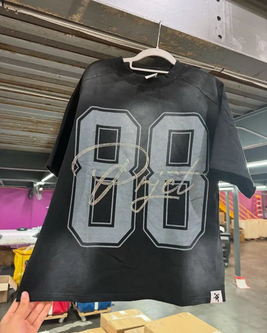 2024 New Summer Trendy Letter Pattern Half Sleeve Oversized T-shirt Women's Y2K Retro Casual Loose Fashion Short Sleeve Shirt Street King Limited